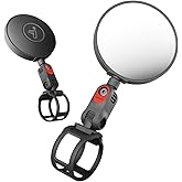 Segway Elektrikli Scooter Arka G&ouml;r&uuml;ş Aynası - T&uuml;m Segway Scooterlar i&ccedil;in Evrensel Uyum (Hava T15 Hari&ccedil;), 2'li Paket, Siyah, A