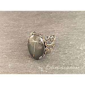 Ring Bronze Pusteblume