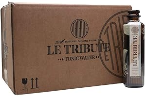 FRESH LE TRIBUTE GIN | Tonic Water | Ausschließlich natürliche Zitruszusätze aus eigener Brennerei | Chinin aus Loja in Ecuador | 24 x 200 ml