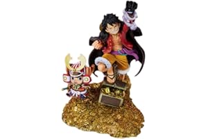 ENFILY Luffy Figure Statua 20 cm / 7,8 pollici Cartoon Luffy Figure Statues PVC Collectible Toy for Animal Fan