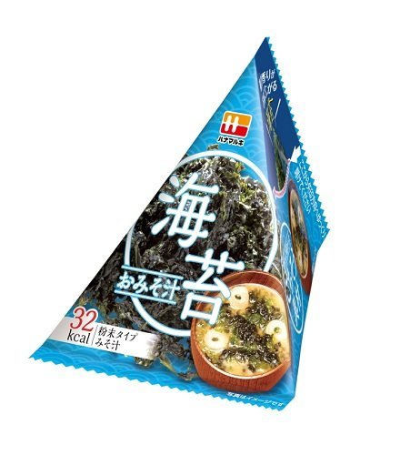 Hanamaruki Triangular Pack Feast Goods Miso Soup of Seaweed 11 g × 10