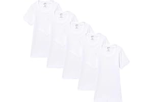 Abanderado Bundle Camiseta Cuello Redondo Junior Manga Corta (Pack de 5) para Hombre