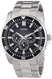 Guess Herren-Armbanduhr XL Mens Sport Analog Quarz Edelstahl W10245G4