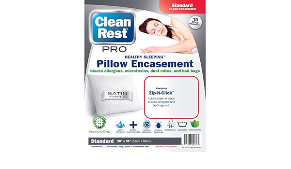 clean rest pillow protector