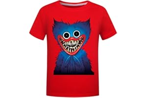 Forlcool Garçons Filles T-Shirts Enfants Été Manches Courtes 4-14 Ans