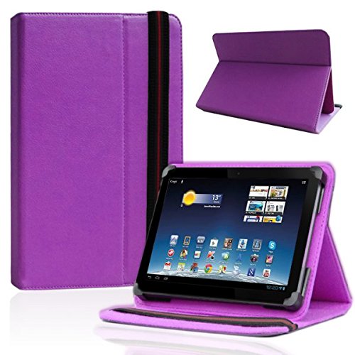 TASCHE FÜR MEDION LIFETAB S7852 HÜLLE SCHUTZHÜLLE COVER TABLET KUNSTLEDER LILA