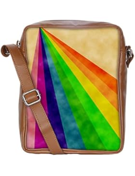 Snoogg , Damen Umhängetasche mehrfarbig multi