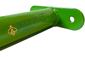 BUZZ GARDENS PULL UP GYMNASTICS CALISTHENICS Powder Coated Metal Monkey Bars Ladder Rungs (1250mm, Lime Green)