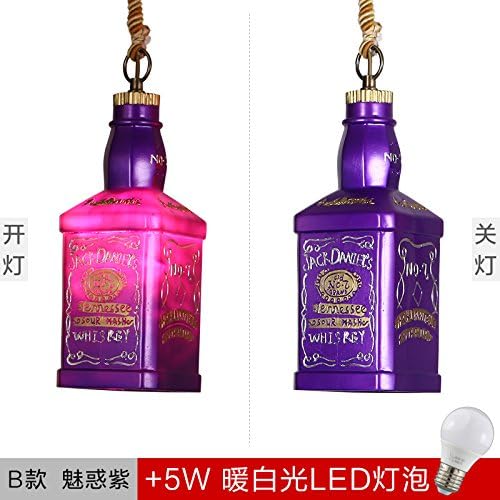 Industrial Vintage Pendant Light Artistic creativity Chandelier Ceiling Lighting Pendant Lamp E27 Base American retro single head personality is the cafe bar color small Chandelier Ceiling Lighting Pendant Lamp E27 Base s aisle lamps, sect. B) Huo Zi