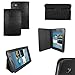 Price comparison product image CaseGuru Vanity Gloss Edition Book Case Cover Protection for Samsung Galaxy Tab 2 7.0 P3100/P3110 with Viewing Stand Feature (Black)