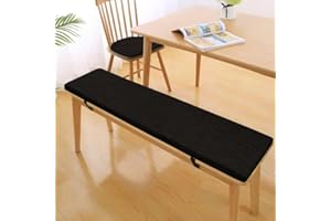 Dmkjdzsw 5cm Garden Bench Cushions Outdoor,2 3 Seater Seat Pad Garden Patio Bench Pad,Rectangle Seat Cushion Pads for Outdoor Indoor