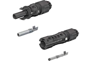 STAUBLI Stäubli MC4 Evo2 Stecker - Buchse + Stecker 4-6 mm² Typ 4 PV-KBT4 EVO 2 /6II und 4 PV-KST4 EVO 2 /6II 4 mm² - 6 mm² Kontaktsystem MULTILAM (10)