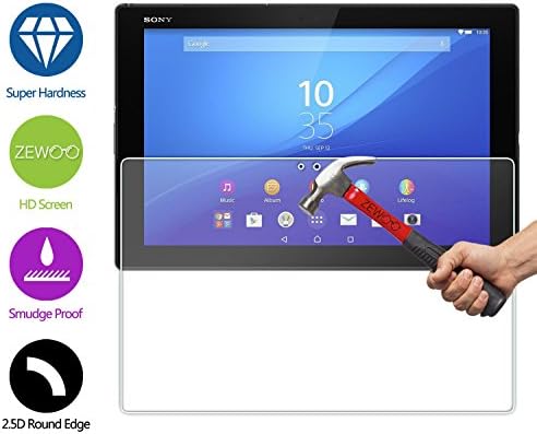 For Sony Xperia Z4 Tablet LTE (10.1 inches) Screen Protector ZeWoo® Premium Tempered Glass Protection Film (9H * 2.5D, 0.33mm thick)