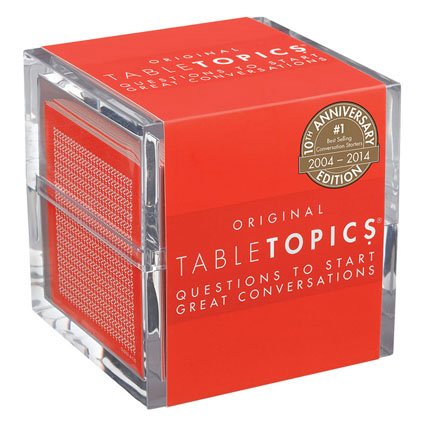 Preisvergleich Produktbild TABLETOPICS Original - 10th Anniversary Edition: Questions to Start Great Conversations