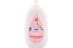 Johnson's Baby – Lotion hydratante (500 mL) – Testé par des pédiatres et des dermatologues – Formule sans colorants – Avec un pH équilibré