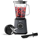 Tefal PerfectMix High-Speed Blender, 1200W, 2L Glass Jug, Powelix Technology, Removable Blades, Ideal for Smoothies, Soups, S
