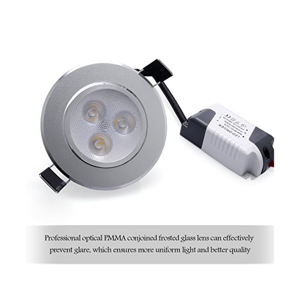 4 x Auralum® LED Recessed Light Spotlight Fitting - Image 5