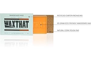 WAXTHAT Wakeboard Wachs inkl. Polish Pad
