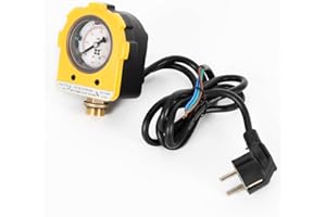 biusgiyeny Pumpensteuerung Pumpe Druckschalter Hauswasserwerk Pumpenschalter Hauswasserwerk Pumpensteuerung Pumpenschalter Druckregler 0-10 Bar Gelb