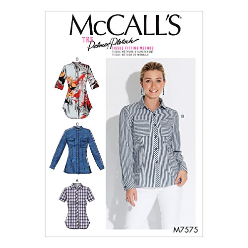 McCall' s Patterns cartamodello per Camicie, Multicolore, Misura 8 - 16