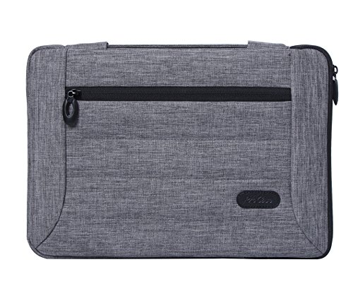 ProCase 12 – 12.9 Zoll Laptop Sleeve Case Cover Tasche für Macbook Surface Pro 4 3, Apple iPad Pro, die meisten 11 „12“ Laptop Ultrabook Notebook MacBook Chromebook -Grau - 8