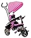Kyootsi Smart Trike Baby Tricycle 4 in 1 Kids Bike with Round Canopy Hood from Very Bazaar (Pink)