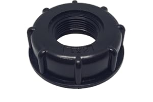 Lexsyn Serbatoio IBC Tote, Adattatore Tote IBC, Connettore a Canna tonnellata, Tappo Cisterna 1000 Litri, Adattatore di Scarico del Connettore del Serbatoio 'Acqua IBC Adattatore del Serbat