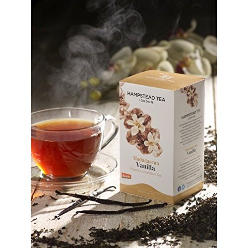 Hampstead Tea Organic Black Vanilla - 1 x 20 Sachets