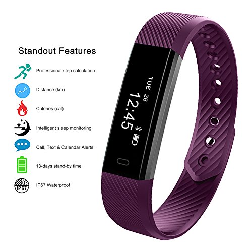 Surwin Alta Fitness Armband Aktivitätstracker für Android und IOS Smartphone - 5