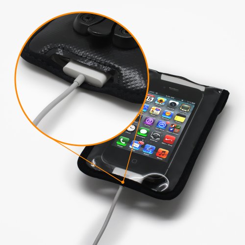 SatechiRideMate Slim Case 3 für iPhone 5S, 5C, 5, 4S, 4, 3GS, 3G, BlackBerry Torch, HTC EVO, HTC Inspire 4G, HTC Sensation, Droid X, Droid Incredible, Droid 2, Droid 3, Samsung EPIC, Galaxy S2, S3 - 6