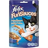 Felix Snacks FUNSAUCES Truthahngeschmack, 10er Pack (10 x 15...