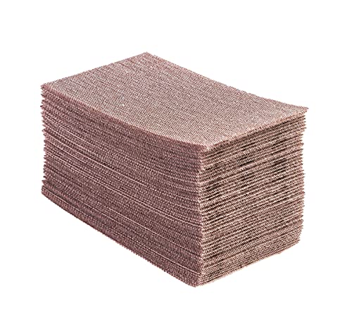 Mirka Abranet rete strisce abrasive 93x180 mm a strappo/grana P80 / 50 pz/per levigare legno, stucco, vernice, plastica / 5412805080
