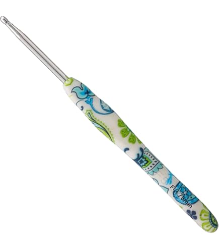 TMISHION Aiguille Au Crochet 8 Crochets Au Crochet Design Ergonomique Poignée Mercerie Aiguille