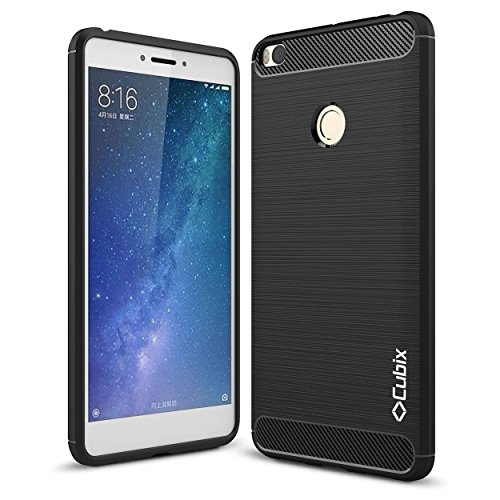 Cubix Back Cover with Air Cushion Technology and Hybrid Drop Protection For Mi Max 2, Xiaomi Redmi Mi Max 2 (Black) RS.399 (80.00% Off) - Amazon