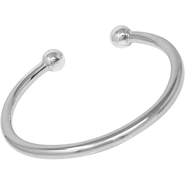 Bracelet Jonc Torsadé Pour Homme En Argent 925 - Neuf Avec étiquettes, Marque JewelleryBox