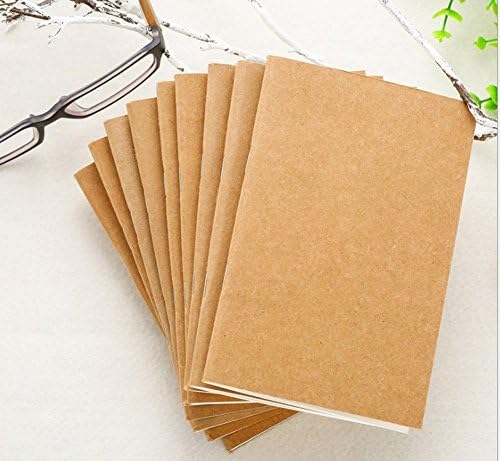 Passion Junetree Refillable Paper Traveler's Notebook Filler Papers / Journal Dairy Inserts Refill Paper ( 9 of pack )