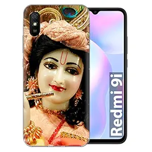 Fashionury Mi Redmi 9A / Redmi 9I Printed Soft Silicone Designer Pouch Mobile Back Cover -P157 - Multi-Coloured