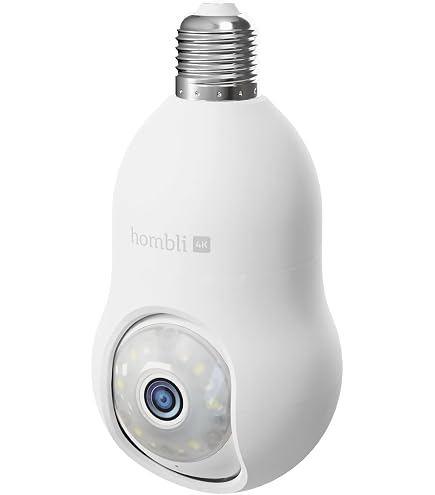 Hombli Zonnecamera 2K QHD - Oplaadbare Beveiligingscamera Met Zonne-energie & Schijnwerper