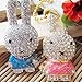 Produktbild Ricco 8 GB Cute Bunny Kaninchen Schmuck USB Flash Memory Drive mit Diamant Kristalle