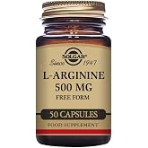 Solgar L-Arginine 500 mg 50 Bitkisel Kaps&uuml;l