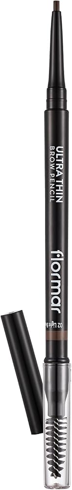 Flormar Kaş Kalemi & Fırçası - Ultra Thin Brow Pencil - 002 Light Brown - 8690604572113