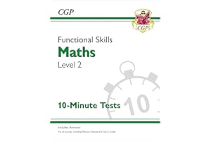 Functional Skills Maths Level 2 - 10 Minute Tests (CGP Functional Skills)
