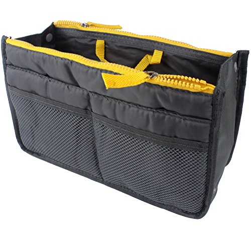SODIAL(TM) Handbag Pouch Bag in Bag Organiser Insert Organizer Tidy Travel Cosmetic Pocket