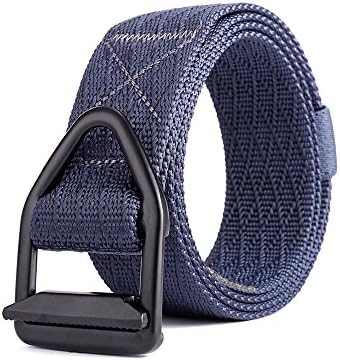 Men 's Canvas Nylon Belt Leisure Belts MIJIU V-buckle Web Military Belt For Men Designer Belts Army Riggers Strap high quality mens canvas belts