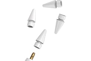ZOYUZAN Penna Ipad per Apple Pencil 1 Generazione 2 Generazione (4 Pack) Pen Pennino per Ipad 9 Generazione 10 Generazione Air 4 Air 2 per Ipad 6 Generazione Accessori Tablet Prima Generazione Pennino Punta