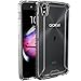 Produktbild ALCATEL OneTouch Idol 4 Handyhülle, POETIC Affinity Prämium Serie dünn/schlank/ schützt da wo nötig/Durchsichtig/Bumper Schutzhülle Handyhülle aus zwei Materialien für ALCATEL OneTouch Idol 4 (2016) Klar/Klar (3 Jahre Herstellergarantie Von Poetic)