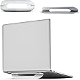 Qianyou Laptop Stand for Desk, Portable Zinc Alloy Laptop Riser, Foldable Ventilated Cooling Holder, Super Light Keyboard Riser for Macbook, HP, Sony, Dell, Lenovo Laptop 10-15.6"