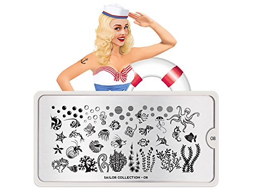 MoYou Stamping Stencil – Sailor 08
