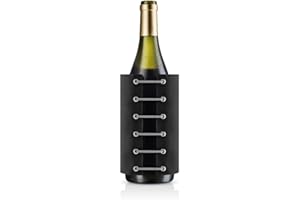 EVA Solo | Refroidisseur de vin StayCool | Noir | 15.5 cm | Design Danois, fonctionnalité et qualité