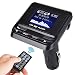 Produktbild FM Transmitter,Bluetooth KFZ Wireless Radio Adapter mit USB Ladegerät TF-Kartenslot Mikrofon Telefonieren Freisprechfunktion LED-Display für iPhone, iPad, Tablet, Smartphones oder MP3, MP4 Player